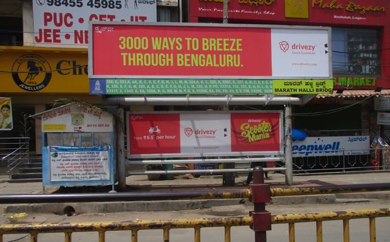 Aswath Nagar Bus Stop Advertising, Advertising Company Bengaluru, Flex Banner in Bengaluru